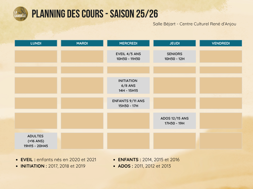 planning-lagambille-25-26 planning la gambille saison 2025-2026